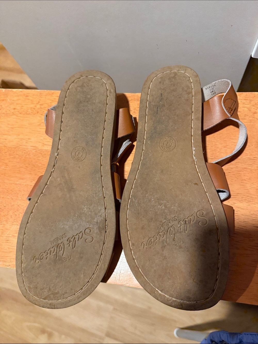 Salt Water brown sandals - Picture 4 of 4